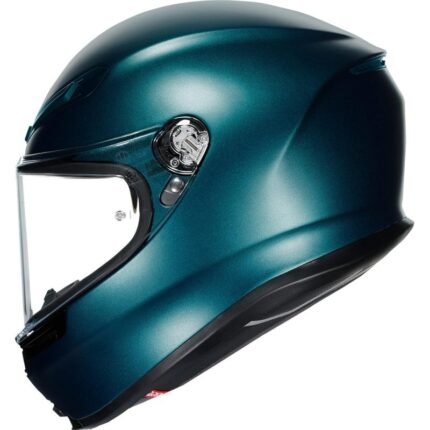AGV Casco K6 Solid Matte Petrolio